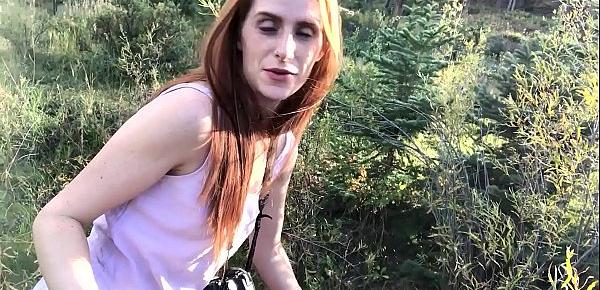  ALMOST CAUGHT WHILE MASTURBATING ON PUBLIC TRAIL   BHS | FRECKLEDRED